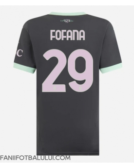 AC Milan Youssouf Fofana #29 Tricou Fotbal Replică 2024-25 Femei Treilea